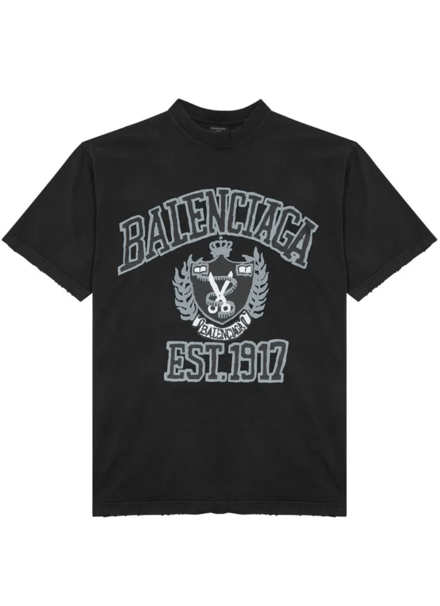 Balenciaga Balenciaga DIY College Medium Fit T Shirt Size US XL / EU 56 / 4 - 1 Thumbnail