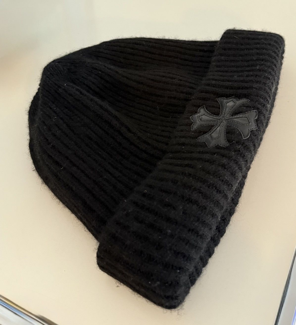Chrome Hearts Chrome Hearts Cashmere Beanie Size ONE SIZE - 3 Thumbnail