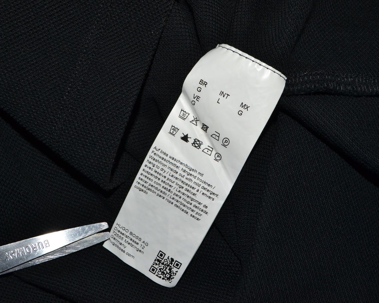 Hugo Boss Hugo Boss polo short sleeve Slim Fit Black Tee size L Size US L / EU 52-54 / 3 - 8 Thumbnail