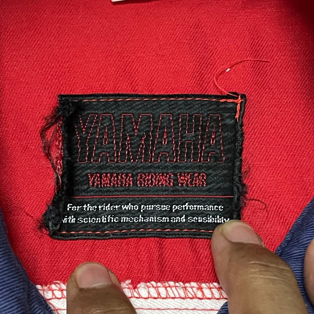 Yamaha Vintage Yamaha Motor Cycle sport Coverall Racing Size US 35 - 8 Thumbnail