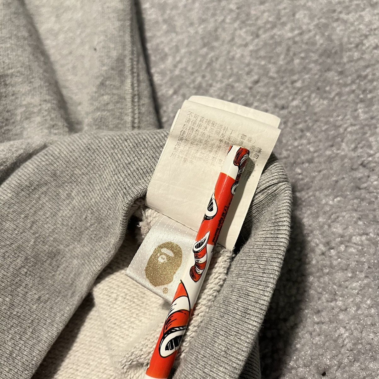 Bape A Bathing Ape Bape Lettered Wide Logo Crewneck Sweatshirt Size US XXL / EU 58 / 5 - 7 Thumbnail