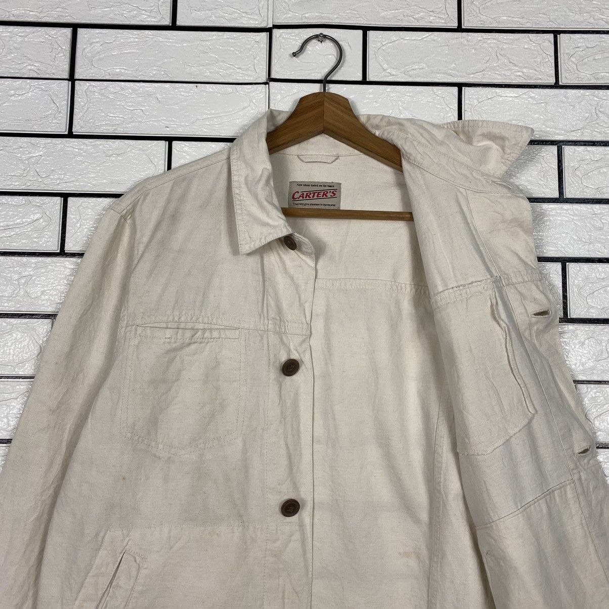 Japanese Brand 📌Detroit Duck Canvas Chore Work Jacket Carter's Issey Miyake Size US M / EU 48-50 / 2 - 14 Thumbnail