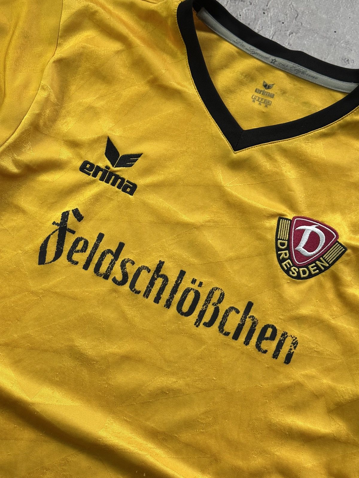 Erima × Vintage Dynamo Dresden Home Vintage Jersey / Kit Erima Away Shirt Size US XL / EU 56 / 4 - 3 Thumbnail