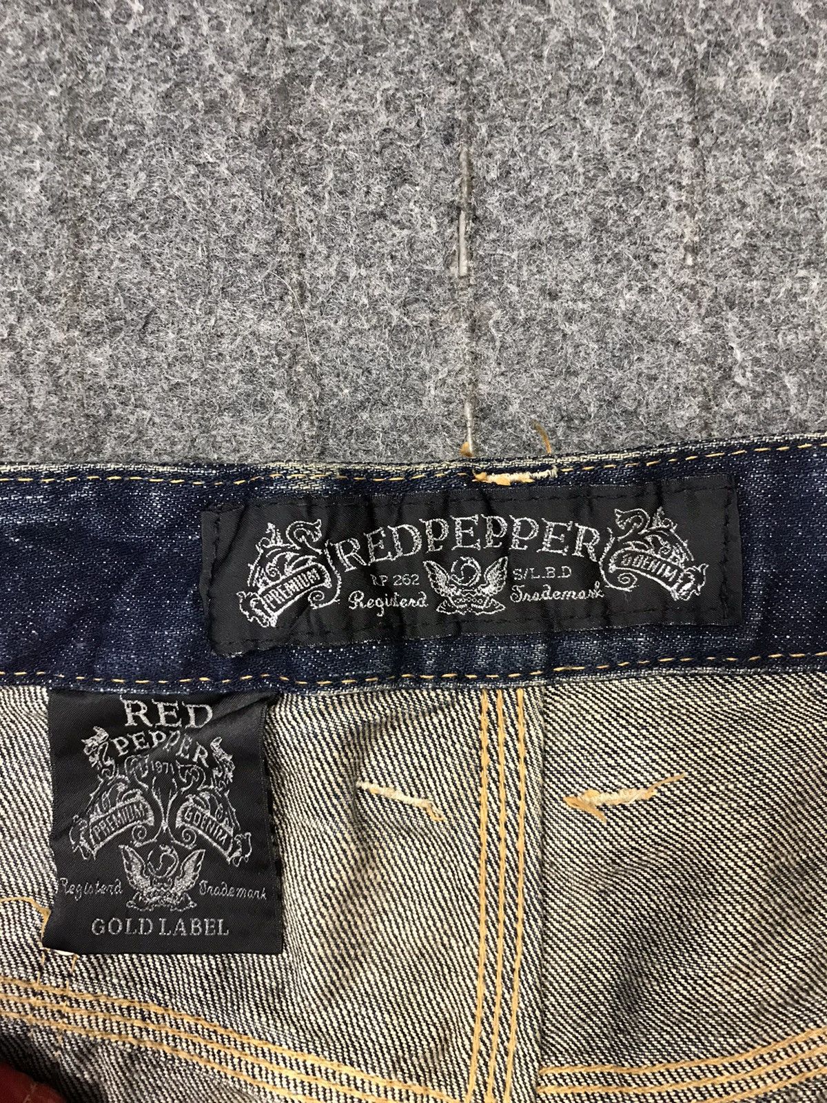 Japanese Brand × Vintage Vintage RedPepper Denim Jeans Zipper Style Size US 31 - 15 Thumbnail