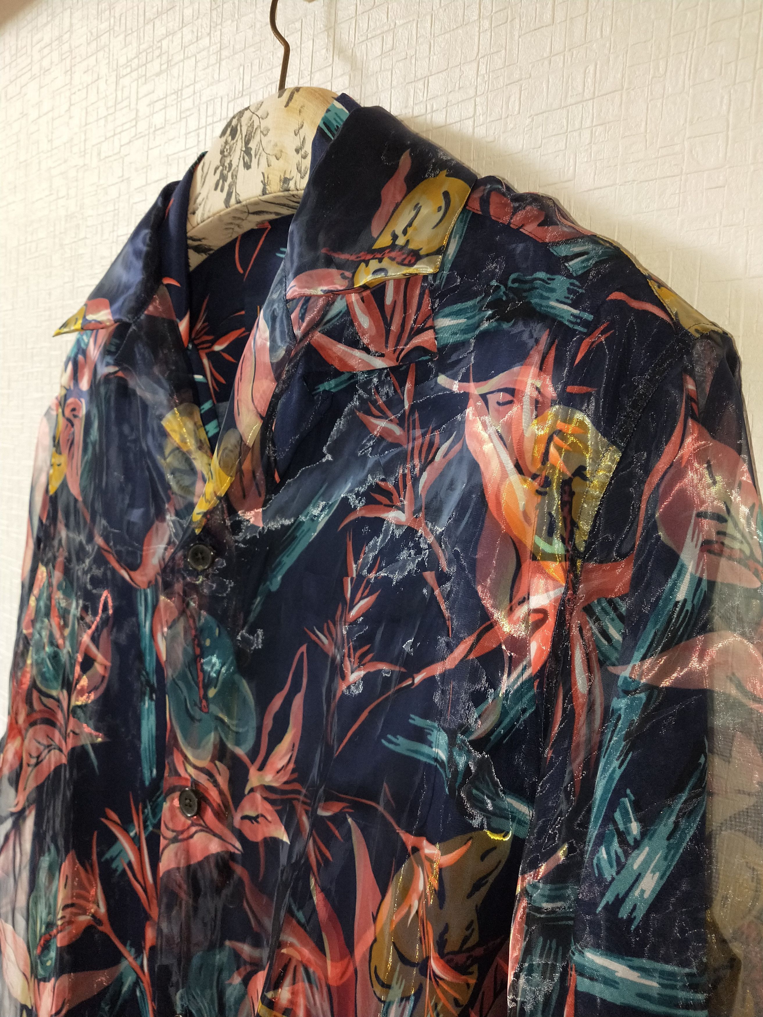 Louis Vuitton Double Layer Hawaiian Floral Shirt Size US S / EU 44-46 / 1 - 3 Thumbnail