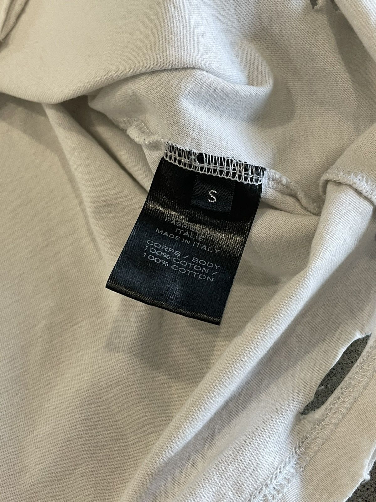 Balmain RARE: F/W 2017 Balmain Distressed Tiger Tee Sz S Size US L / EU 52-54 / 3 - 5 Thumbnail