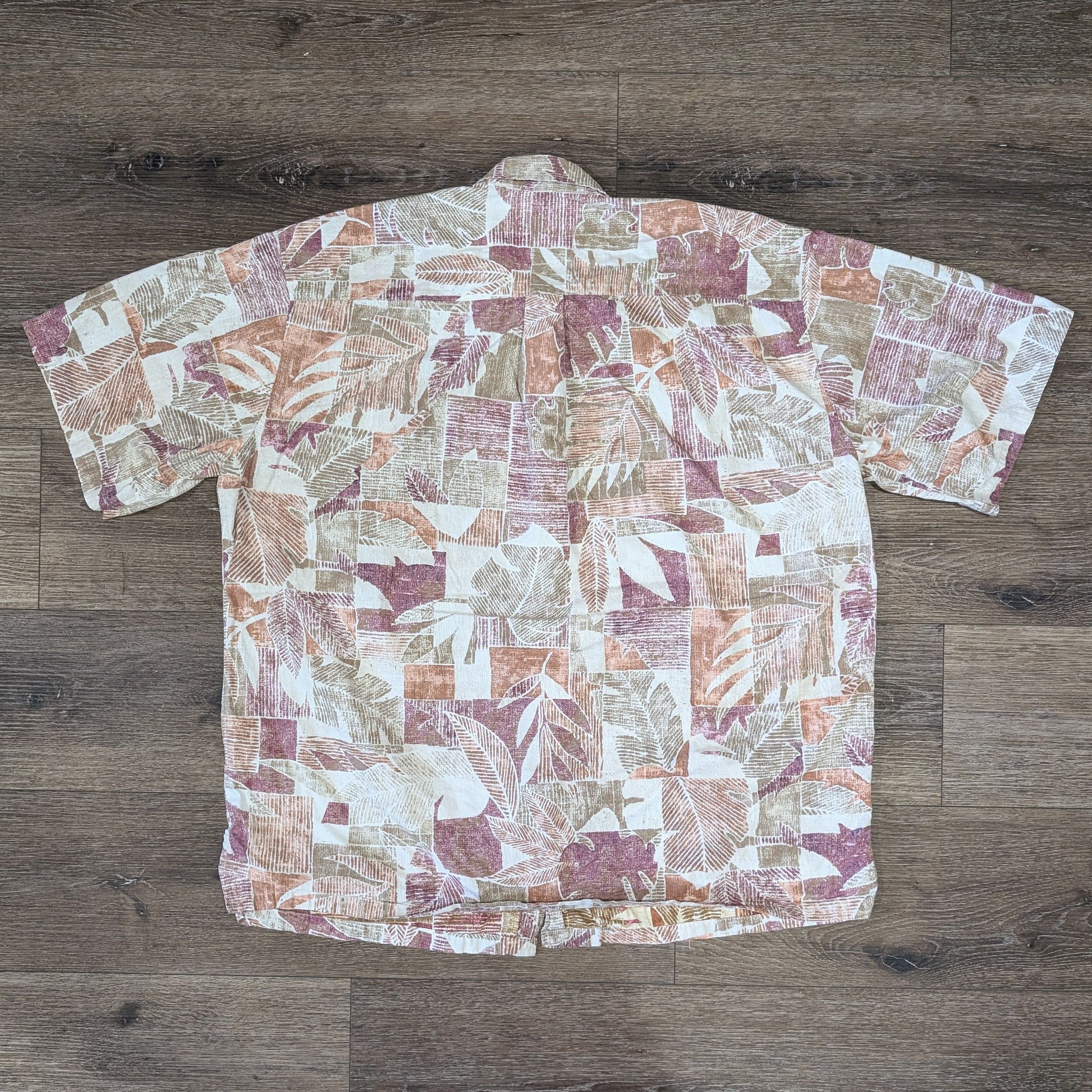 Vintage Vintage Cooke Street palm leaves Hawaiian shirt - SIZE XL Size US XL / EU 56 / 4 - 4 Thumbnail