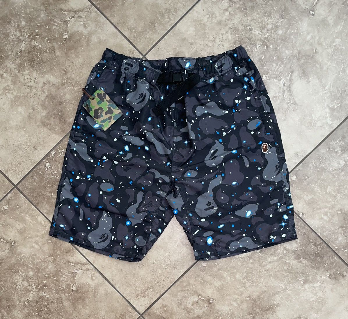 Athletic Shorts Black And Camo Bape Shorts WINKEEY Boys' Shark - Main Image