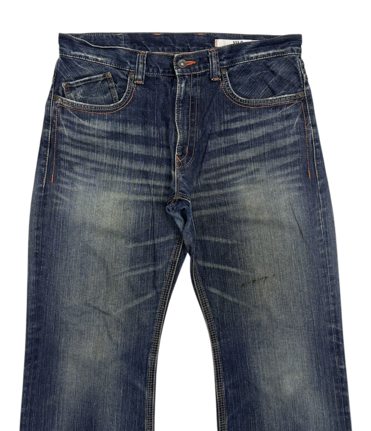 Le Grande Bleu (L.G.B.) 🔥EDWIN XV-S BUCKLE BACK OVERSIZED DENIM BAGGY JEANS Size US 38 / EU 54 - 5 Thumbnail