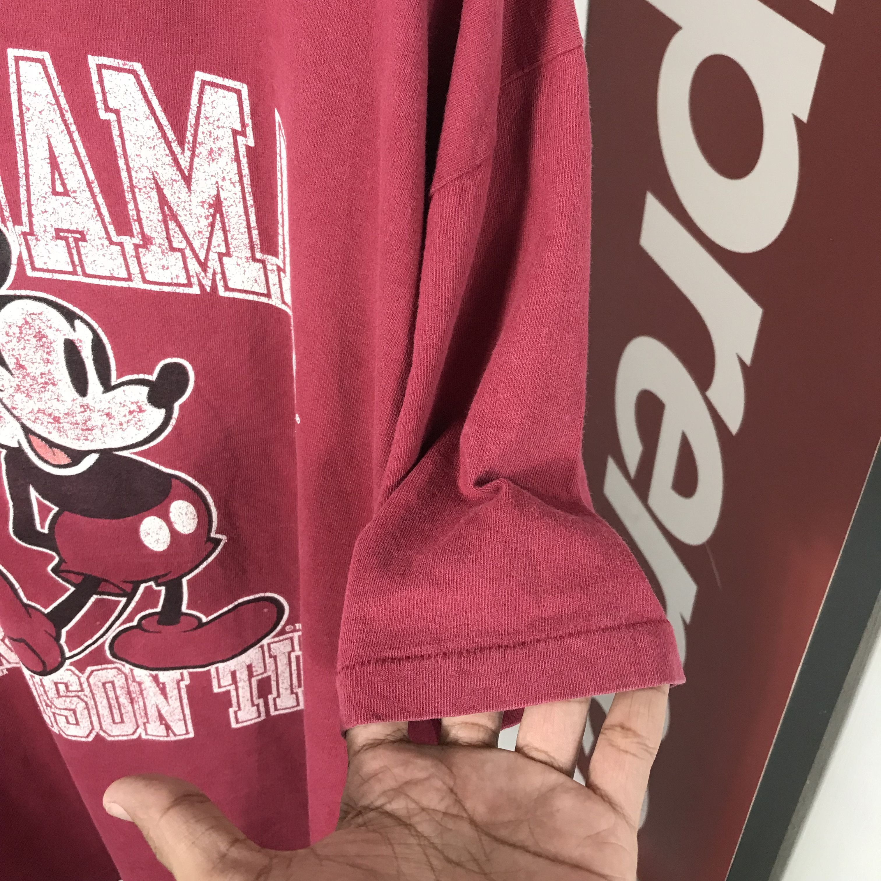 Disney Rare 80s florida mickey mouse Disney tshirt single stitch Size US XL / EU 56 / 4 - 4 Thumbnail