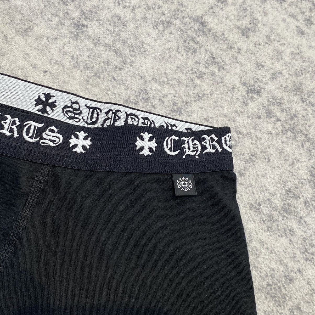 Chrome Hearts CHROME HEARTS Boxer Brief Short Black Size ONE SIZE - 5 Thumbnail
