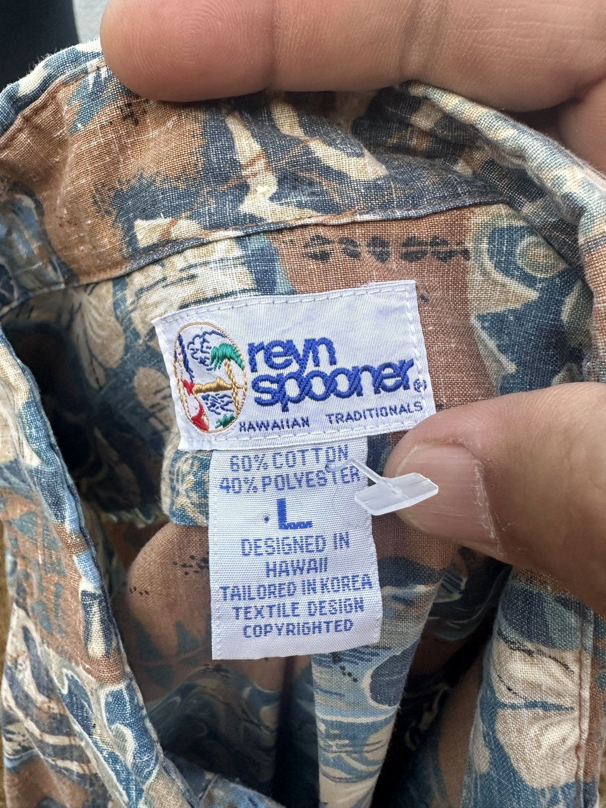 Reyn Spooner PreOwned Reyn Spooner Hawaiian Print Multicolored Men's L Size US L / EU 52-54 / 3 - 4 Thumbnail
