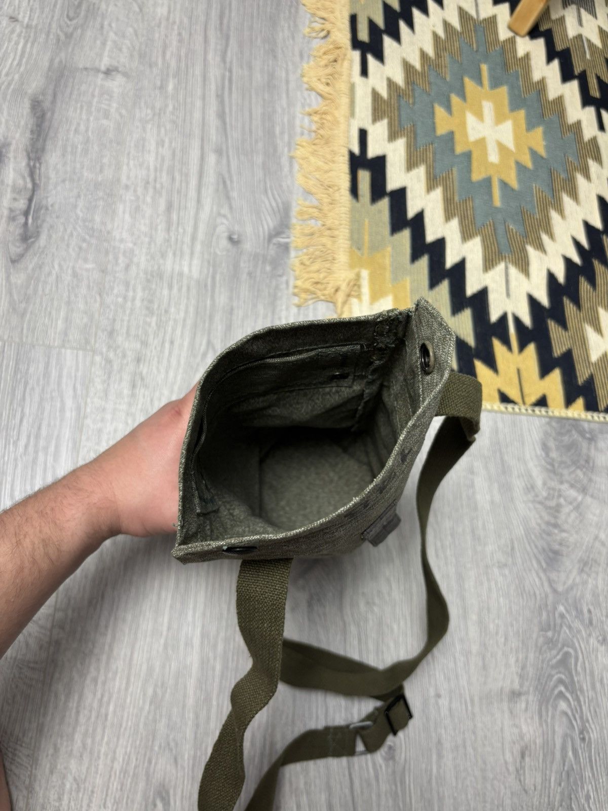 Other Vintage Rare Swiss Army 1964 Side Bag Satchel gas mask Size ONE SIZE - 8 Thumbnail
