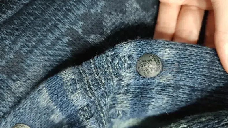 RRL Ralph Lauren RRL Ralph Lauren Retro blue dyed Southwest workwear sweate Size US S / EU 44-46 / 1 - 5 Thumbnail