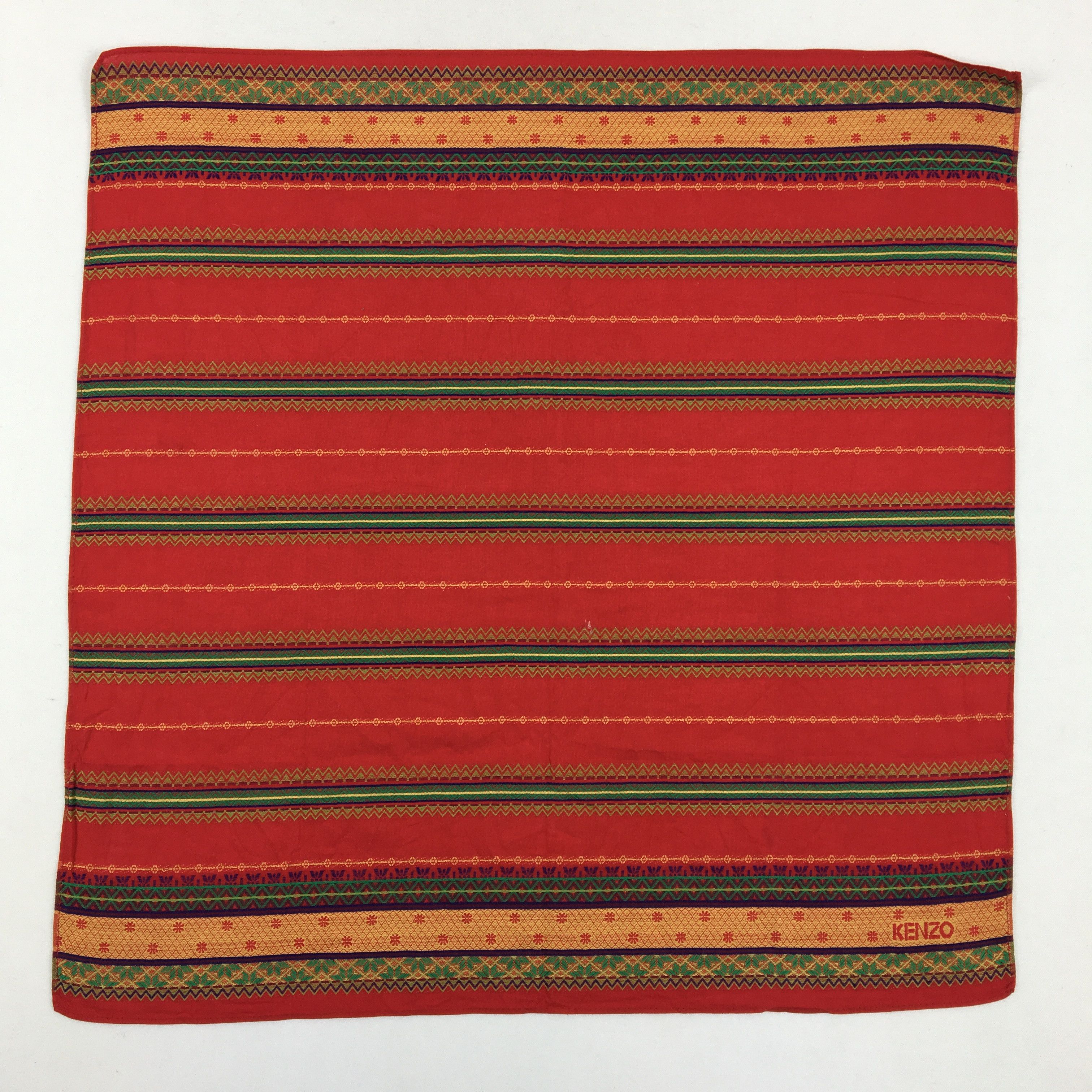 Kenzo Kenzo Handkerchief Neckerchief Bandana - AC72978 Size ONE SIZE - 2 Thumbnail