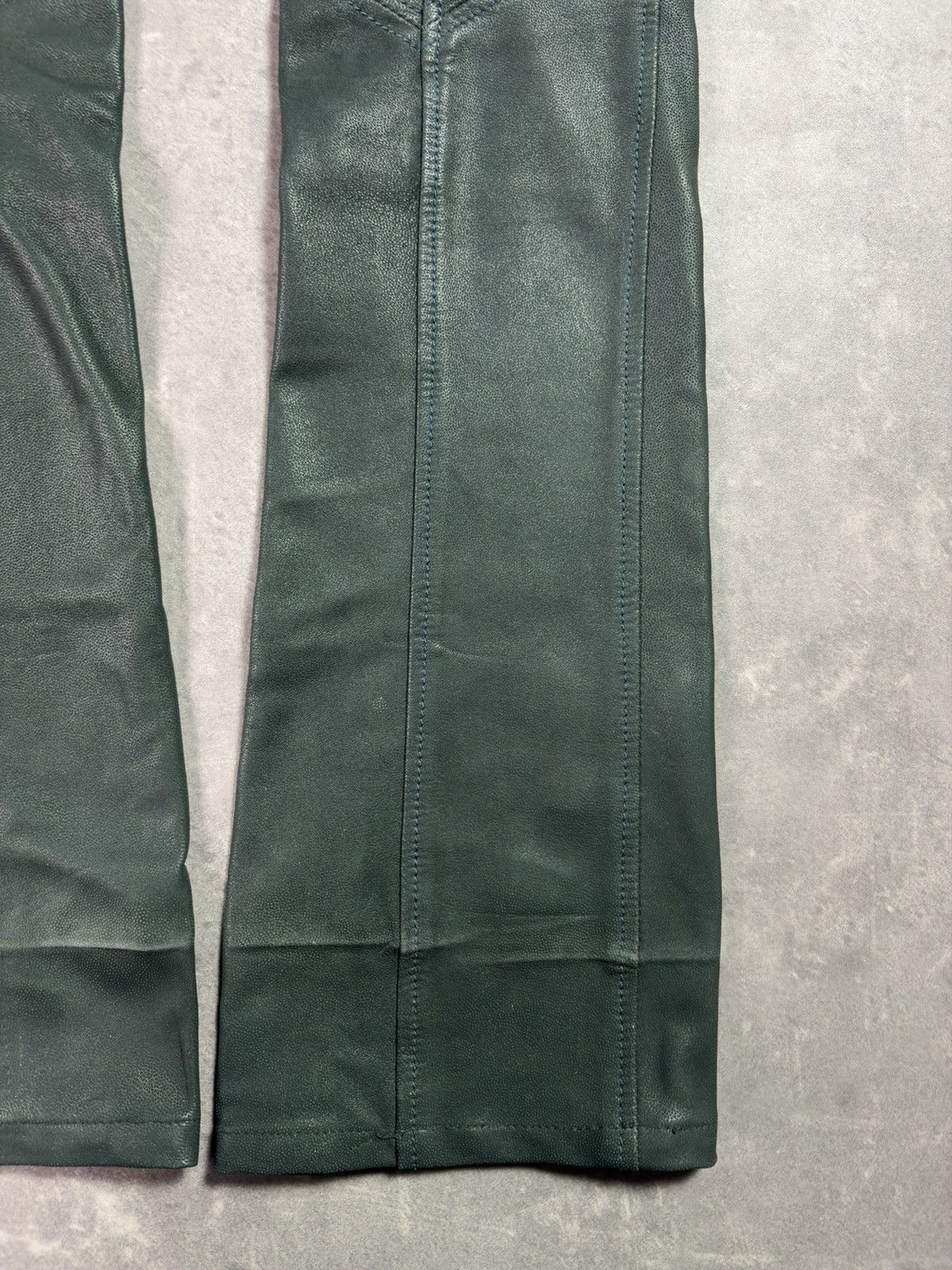 Just Cavalli 00s Leather Just Cavalli Cargo Flared Pants 27 28 Archive Size US 27 - 17 Thumbnail