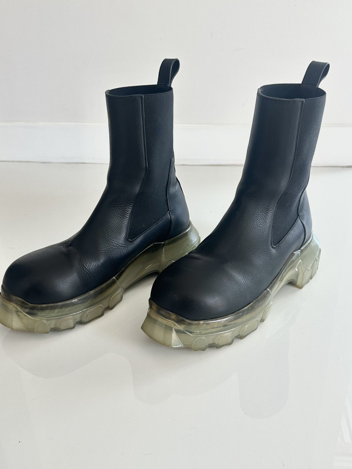 Rick Owens Rick Owens Bozo Tractor Boots Translucent Sole Size US 9 / EU 42 - 8 Thumbnail