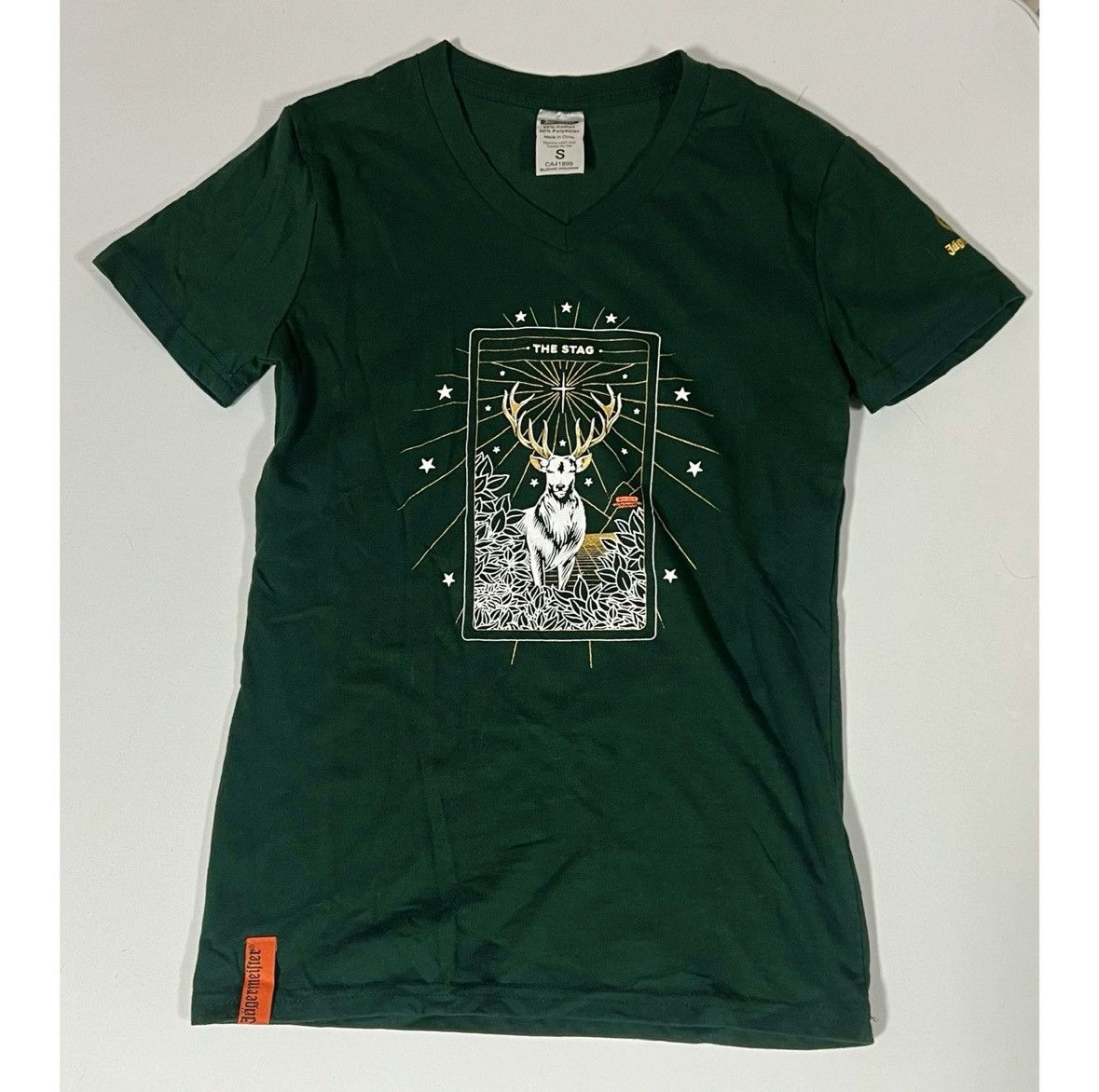 Jagermeister Green Jägermeister ‘The Stag’ Graphic Shirt Top Tee Size S ✨ Size US S / EU 44-46 / 1 - 1 Thumbnail
