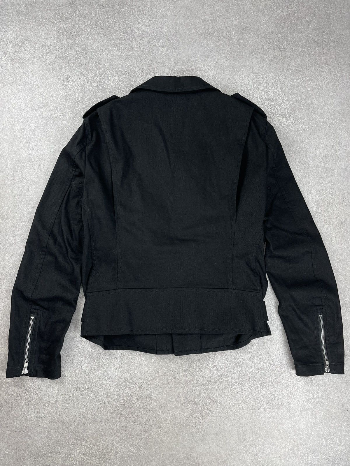 Comme des Garcons × Comme des Garcons Black × Japanese Brand Comme des Garcons Black Bondage Biker Moto Jacket Men’s Size US XL / EU 56 / 4 - 9 Thumbnail