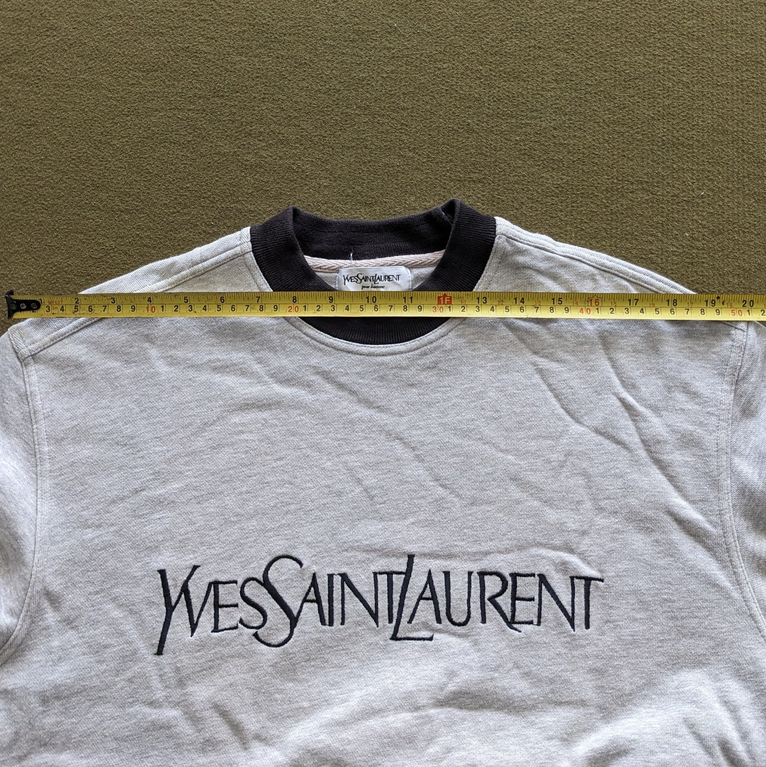 Yves Saint Laurent Vintage Yves Saint Laurent Luxury Brand Sweatshirt Size US S / EU 44-46 / 1 - 5 Thumbnail
