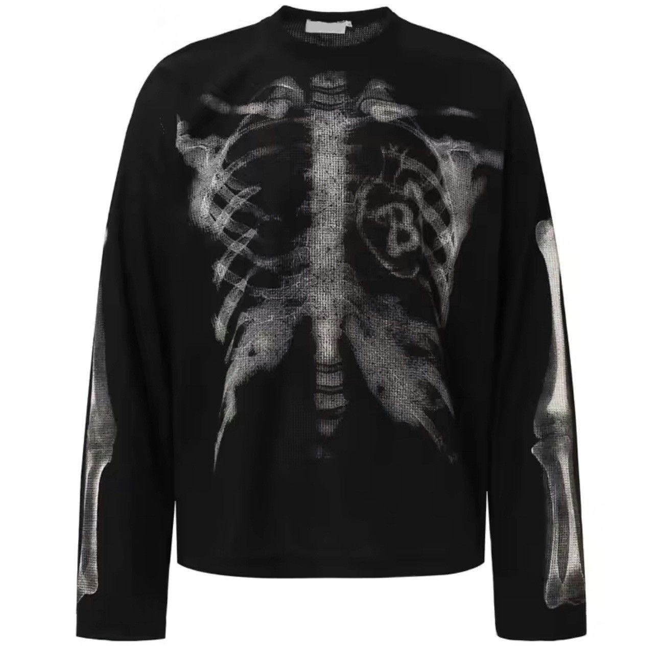 Other Punk Streetwear Grunge Skeleton Bone X-Ray Long Sleeve Size US L / EU 52-54 / 3 - 1 Thumbnail