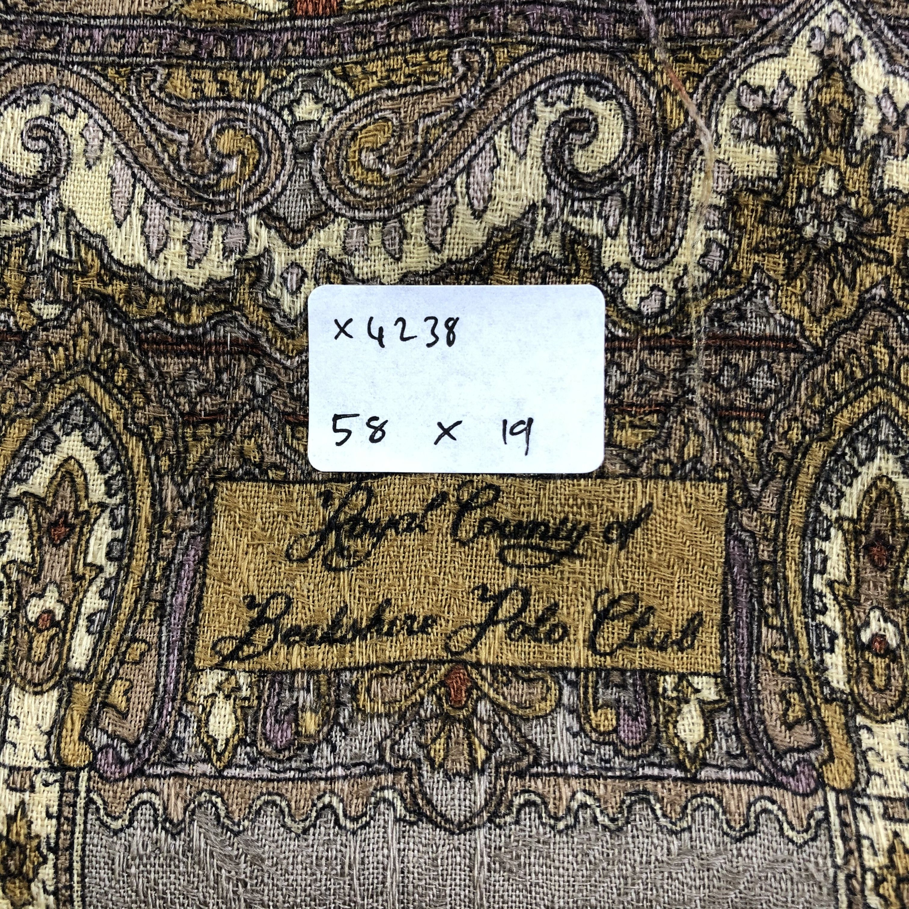 Vintage Vintage Royal County Of Berkshire Polo Club Silk Scarf Size ONE SIZE - 7 Thumbnail