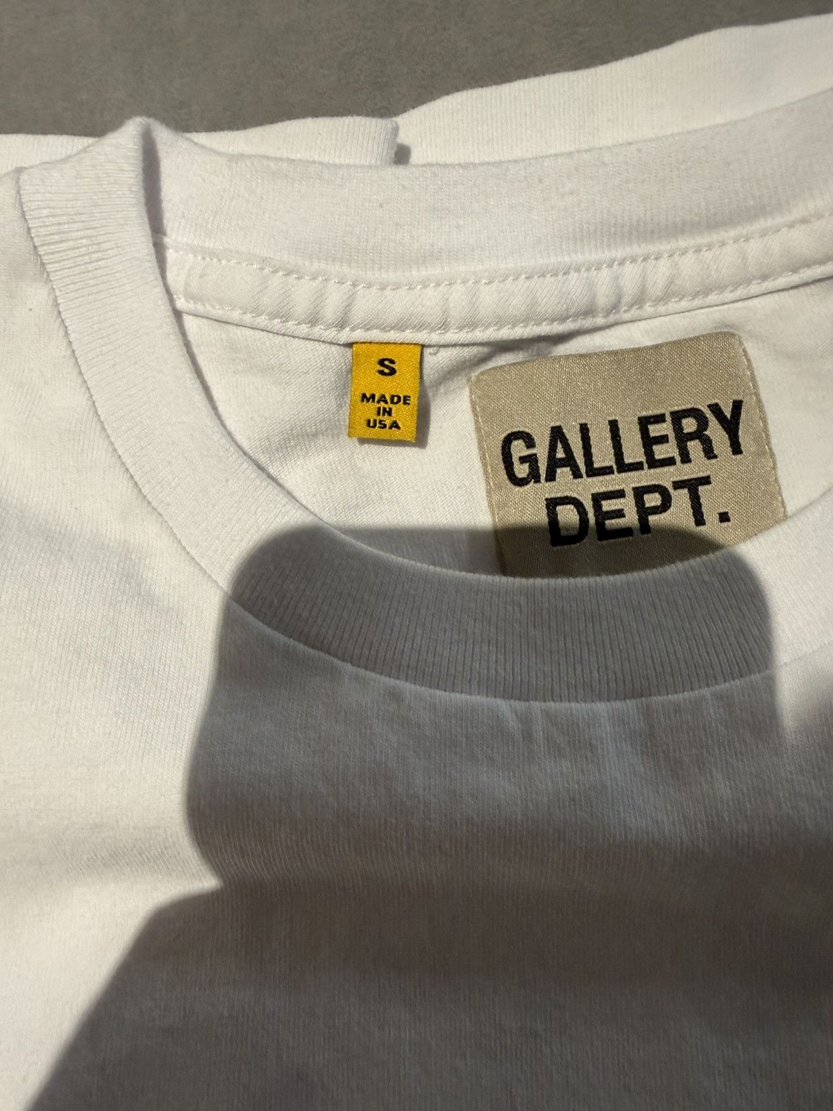 Gallery Dept. Gallery Dept Logo Tee White Size US S / EU 44-46 / 1 - 5 Thumbnail