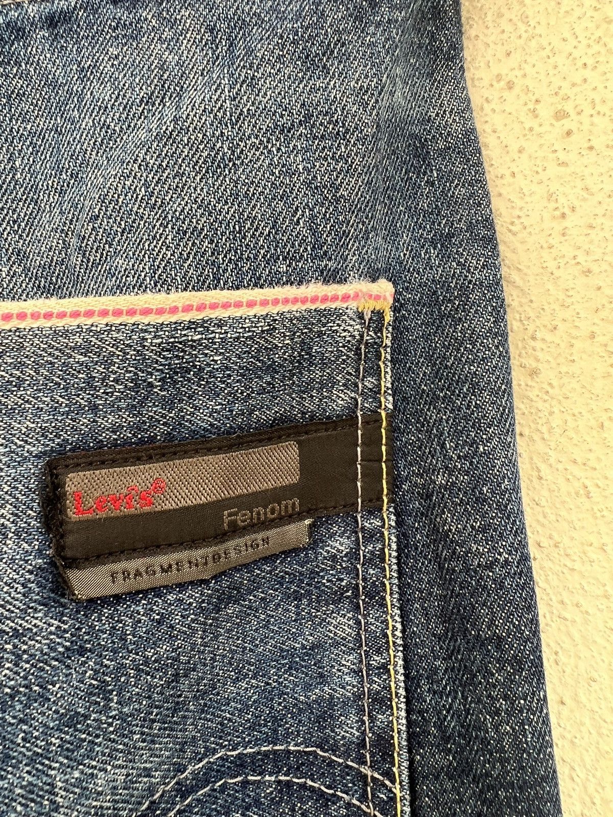 Fragment Design × Levi's 2009 Levi’s Fenom X Fragment Design Denim Carpenter Jeans Size US 34 / EU 50 - 21 Thumbnail