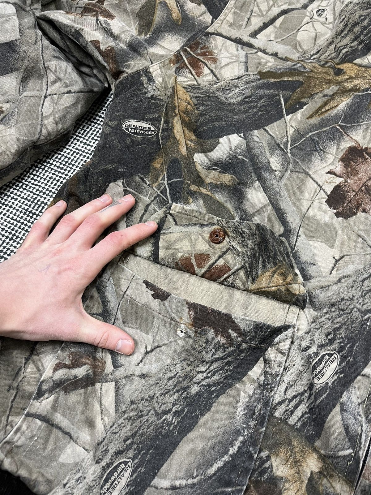 Realtree × Vintage Realtree oversized camo bomber jacket y2k worker Size US XXL / EU 58 / 5 - 7 Thumbnail