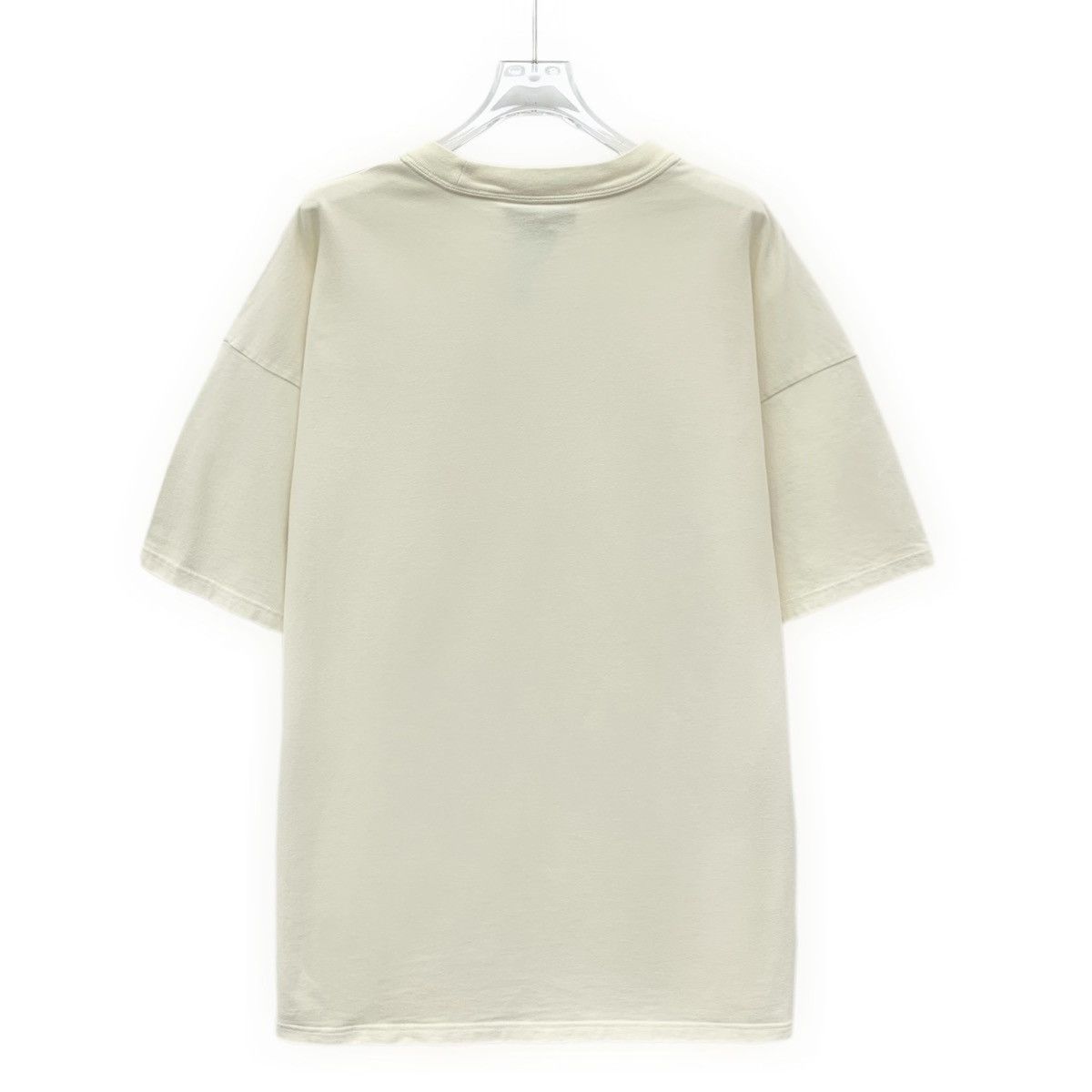 Burberry Burberry Off-White Letter Print Crew Neck T-shirt K26WX Size US XL / EU 56 / 4 - 2 Thumbnail