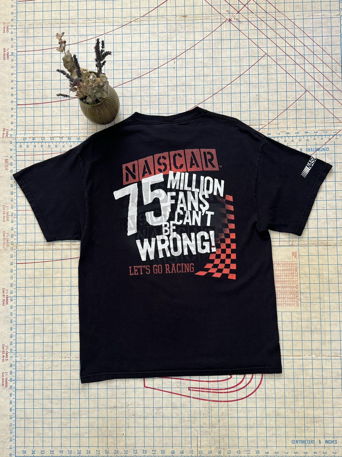 NASCAR × Vintage Vintage NASCAR Las Vegas Black Graphic Tee Size Large Size US L / EU 52-54 / 3 - 2 Thumbnail