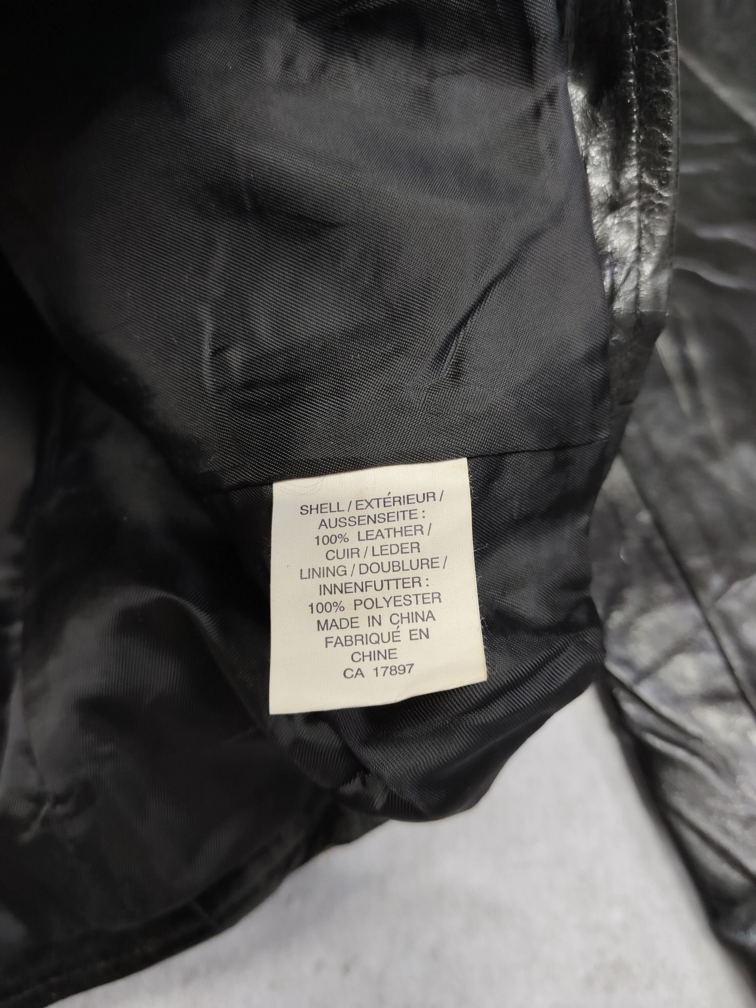 Gap 00s GAP- Minimal Tailored Glossy Leather Blazer Jacket Size US L / EU 52-54 / 3 - 8 Thumbnail