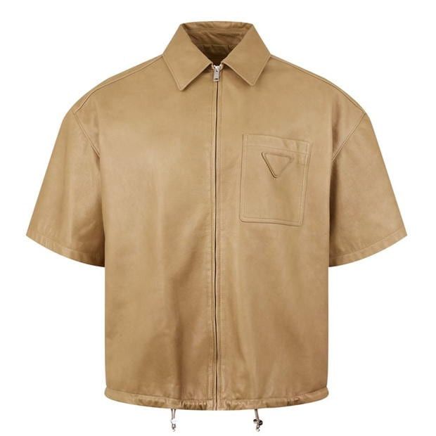 PRADA Nappa Leather Shirt