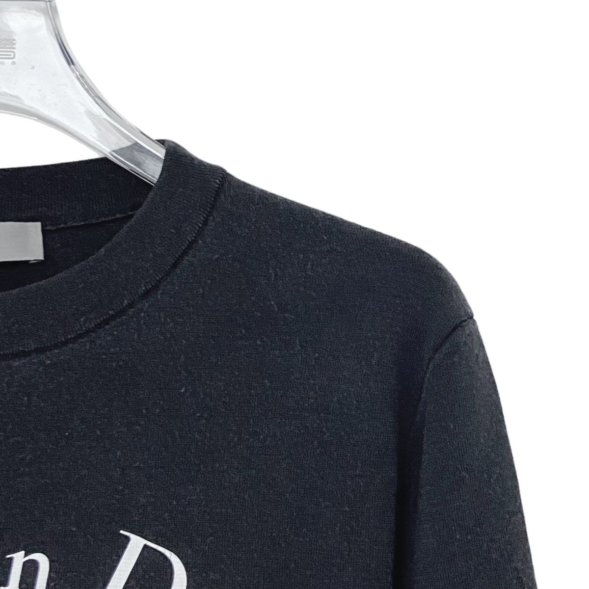 Dior Dior Black Logo Printed Wool Crew Neck Sweatshirt K26WX Size US S / EU 44-46 / 1 - 3 Thumbnail