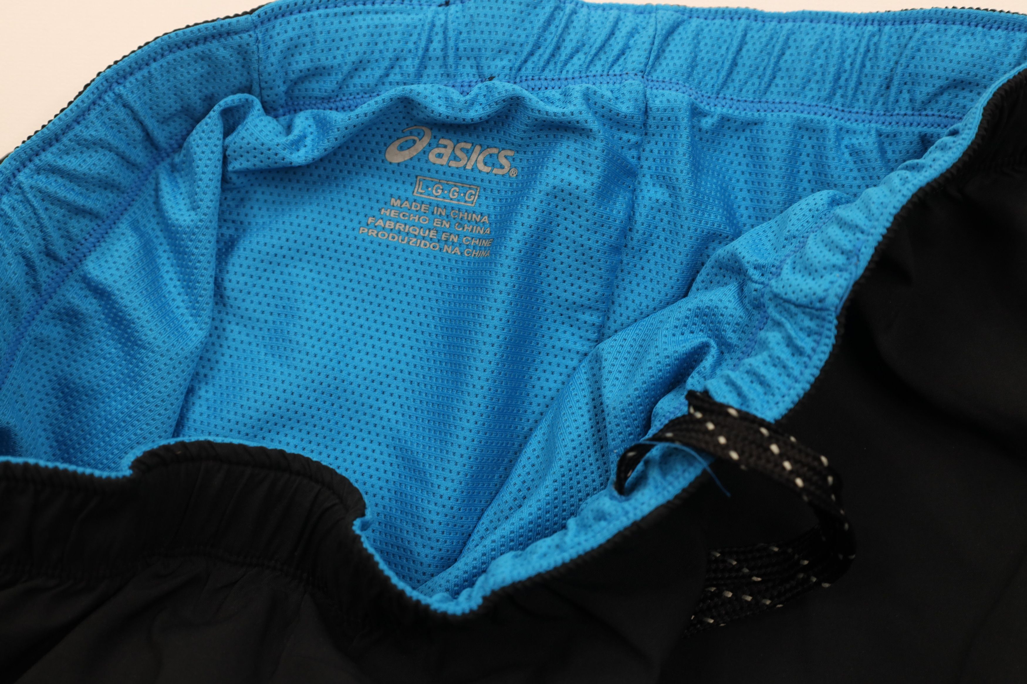 Asics Vintage Y2K Asics Lined Running Jogging Shorts Black Blue Size US 34 / EU 50 - 9 Thumbnail