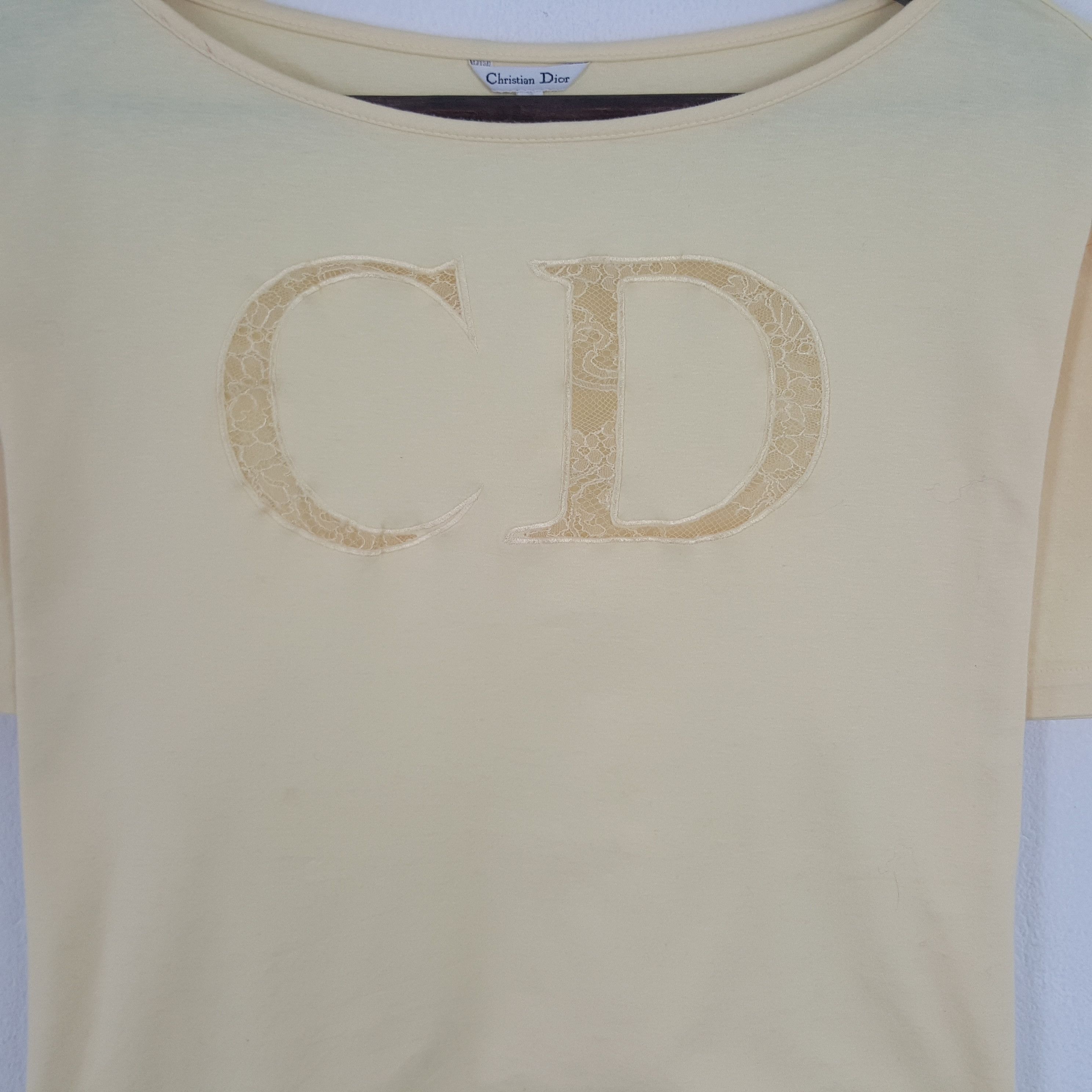 Christian Dior Monsieur × Vintage Vintage Christian Dior T-Shirt Size L / US 10 / IT 46 - 2 Thumbnail