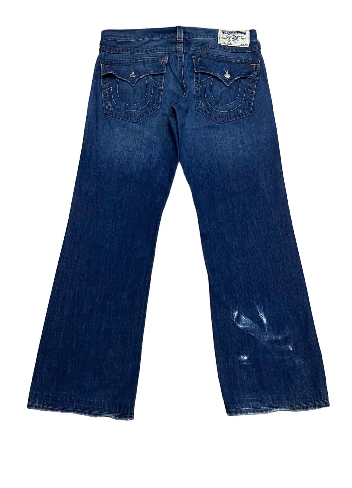 True Religion Rare Design Vintage True Religion Ricky Baggy Jeans 1990s Size US 36 / EU 52 - 2 Thumbnail