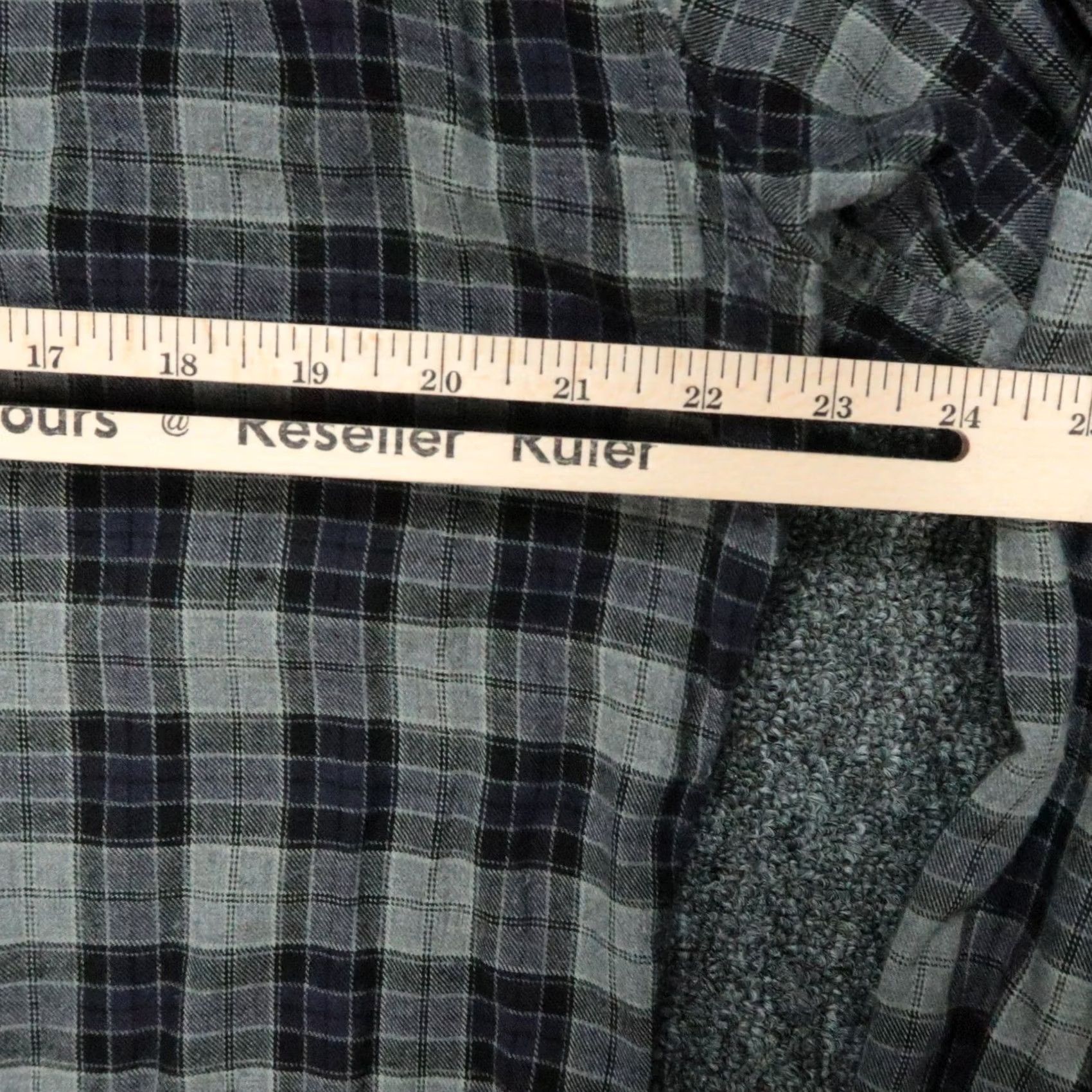 Gustin Gustin Shirt Mens XL Gray Plaid Long Sleeve Button-Down Pocketed Vintage No Size US XL / EU 56 / 4 - 5 Thumbnail