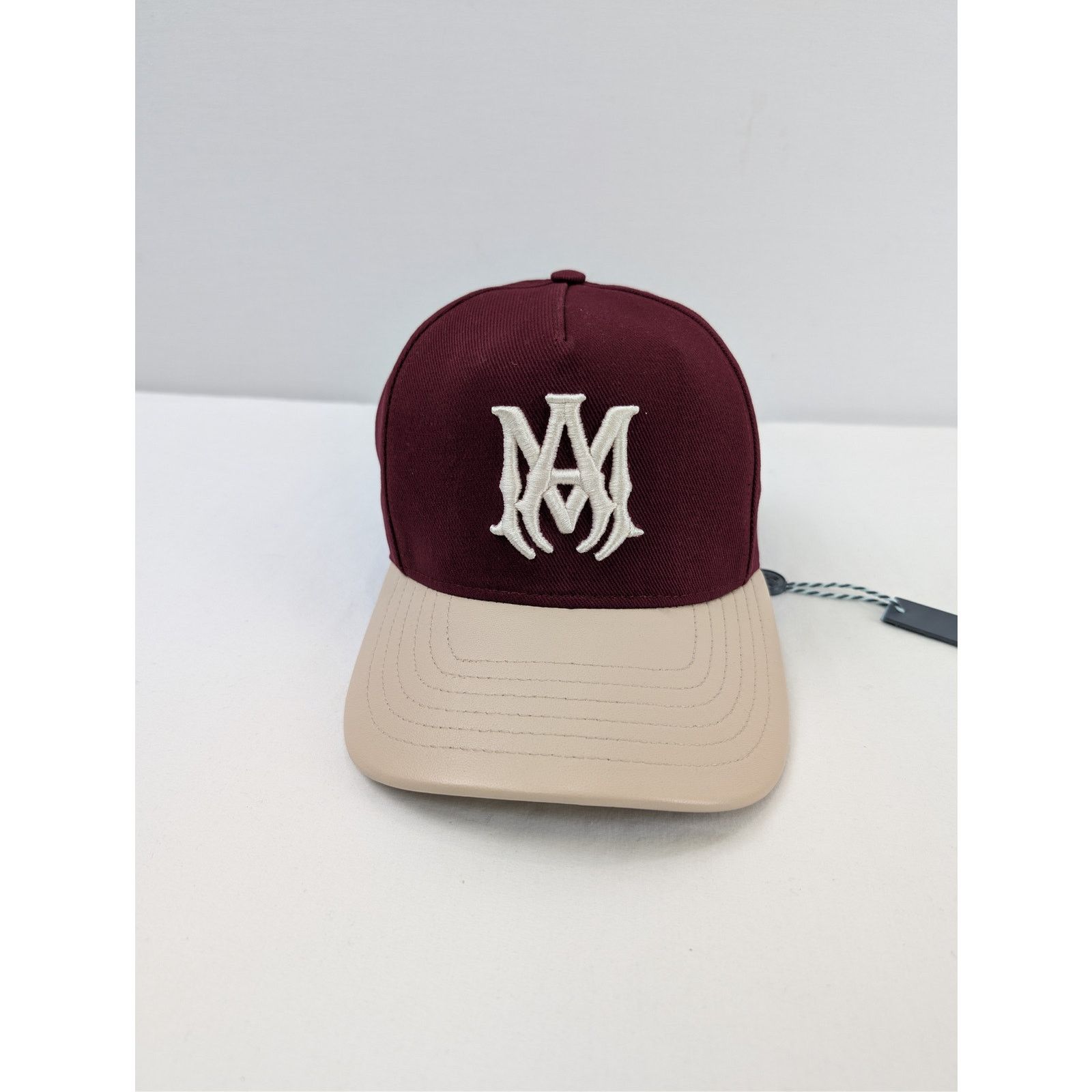 Amiri o1rshd1 Q:2 / Size: OS / Two Tone Trucker Cap / Hat Wine Size ONE SIZE - 2 Thumbnail