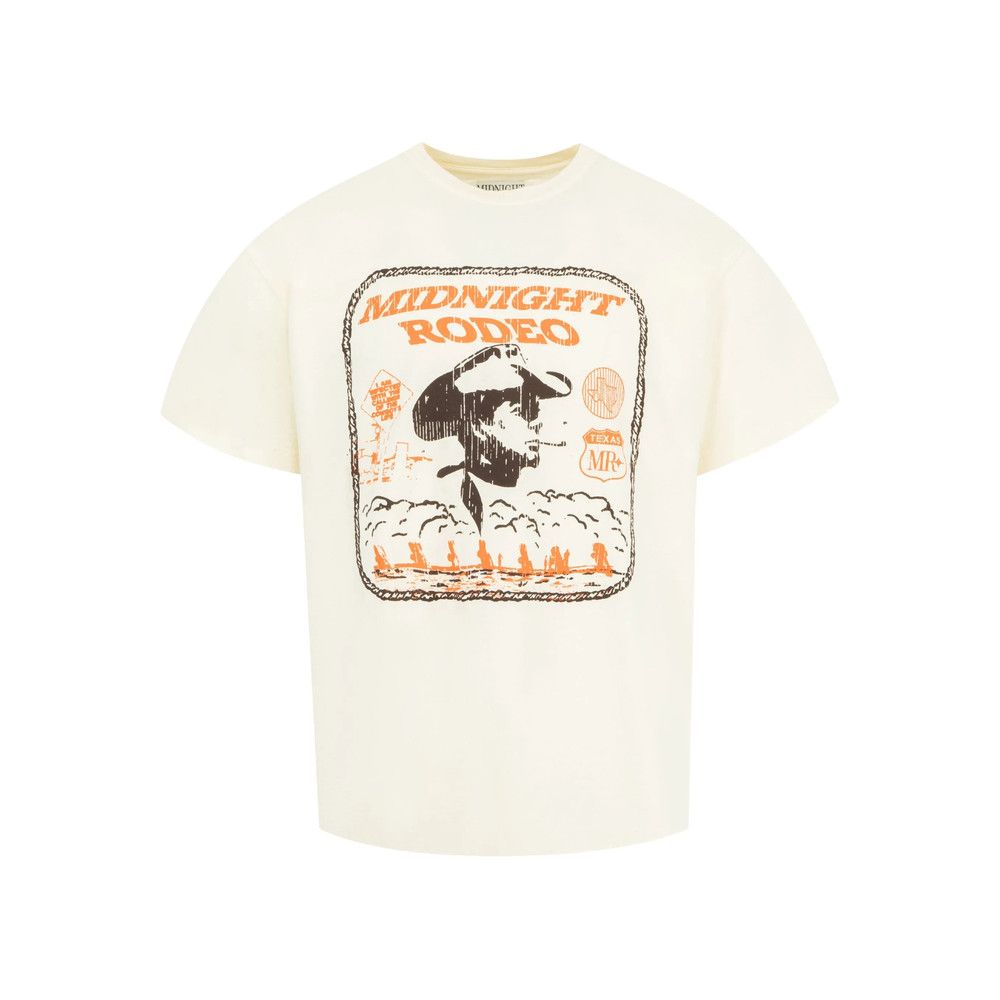 MIDNIGHT RODEO Midnight Rodeo NEUTRALS T-Shirts & Vests - T-Shirts Size US XXL / EU 58 / 5 - 1 Thumbnail