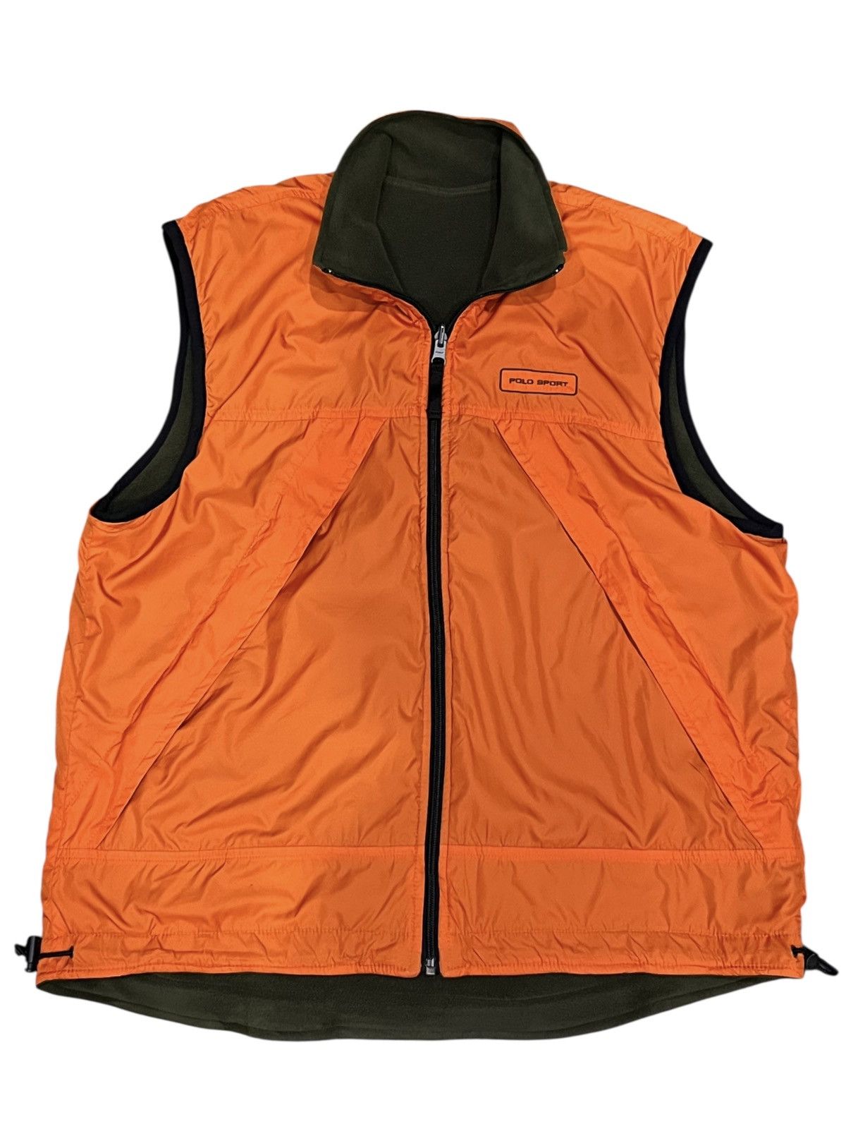 Polo Ralph Lauren 🔥Vintage POLO SPORT RL Polartec Thermal Pro Reversible Vest Size US M / EU 48-50 / 2 - 2 Thumbnail