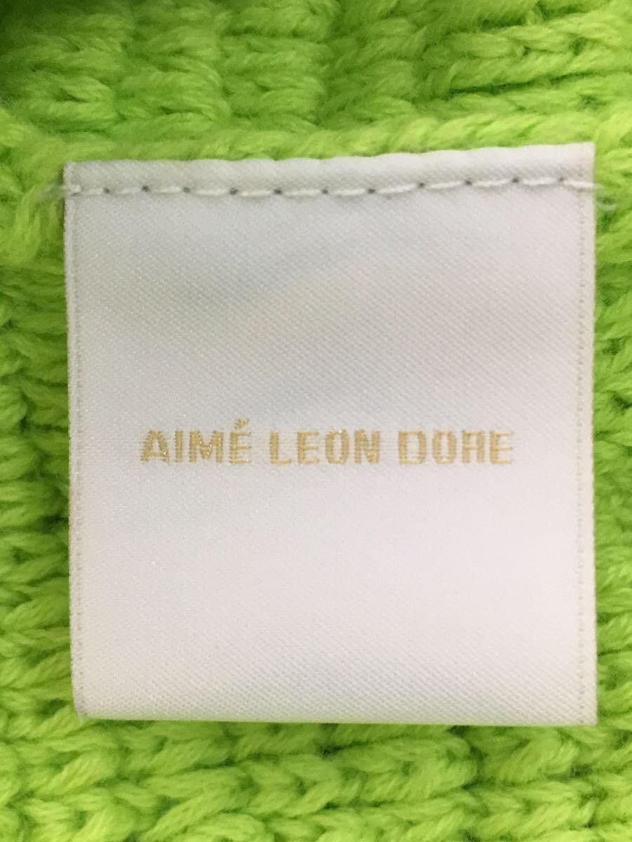 Aime Leon Dore o1tko10825 Chrochet Knit Vest in Neon Green Size US M / EU 48-50 / 2 - 4 Thumbnail