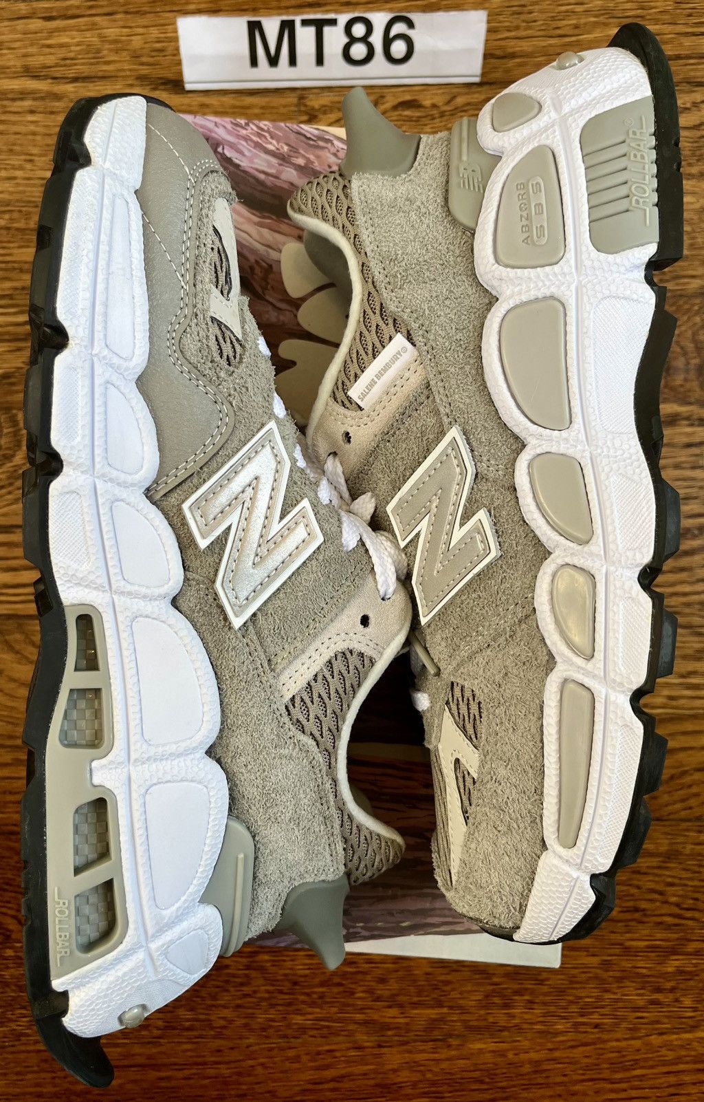 New Balance × Salehe Bembury Salehe Bembury x New Balance 574 YURT - Shark Skin - US 8.5 Size US 8.5 / EU 41-42 - 6 Thumbnail