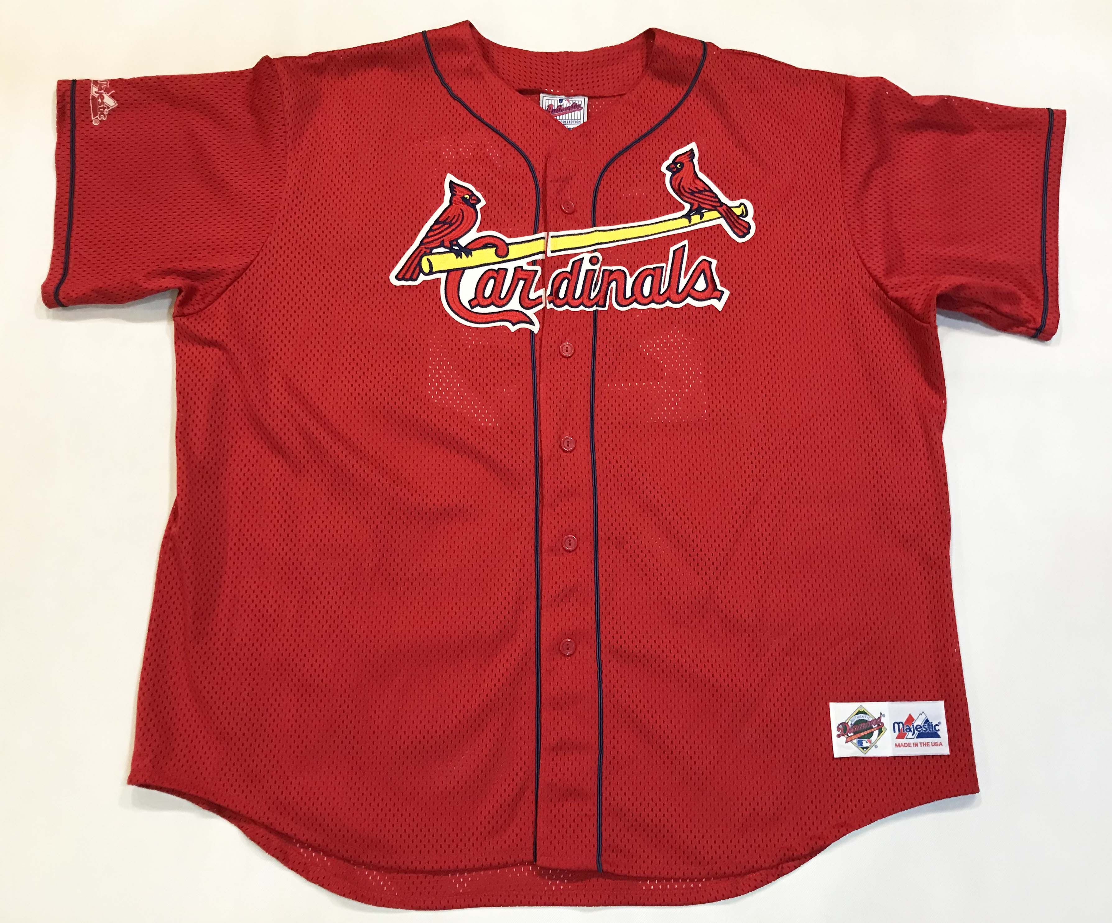 Majestic Diamond MLB St. Louis Cardinals MCGWIRE #25 Jersey
