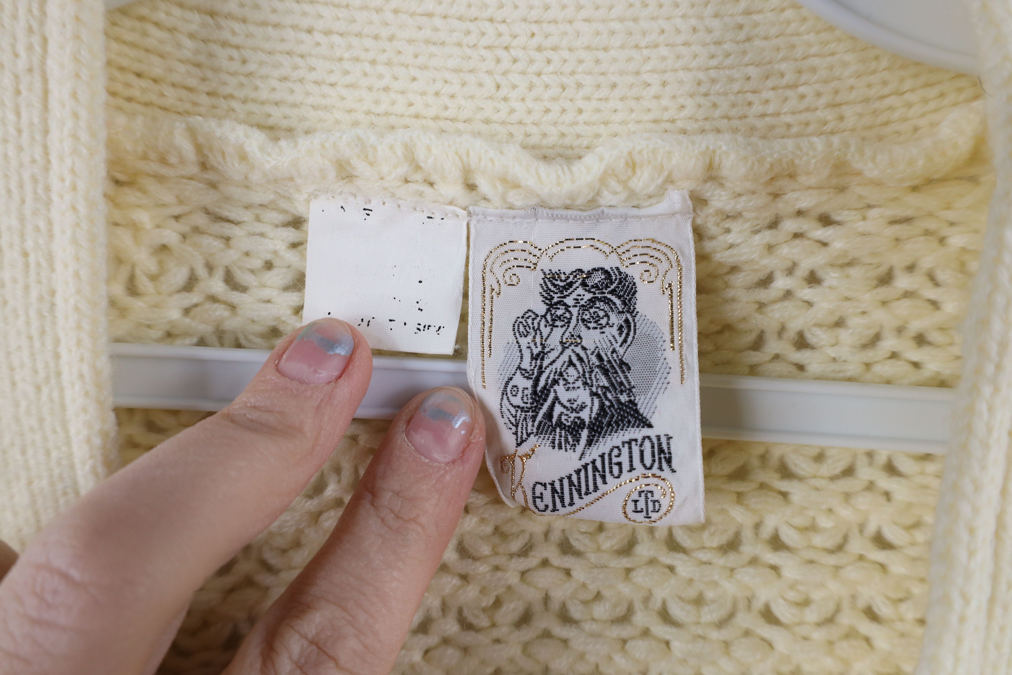 Vintage Vintage 70s Mid Century Modern MCM Knit Henley Sweater Size US M / EU 48-50 / 2 - 4 Thumbnail