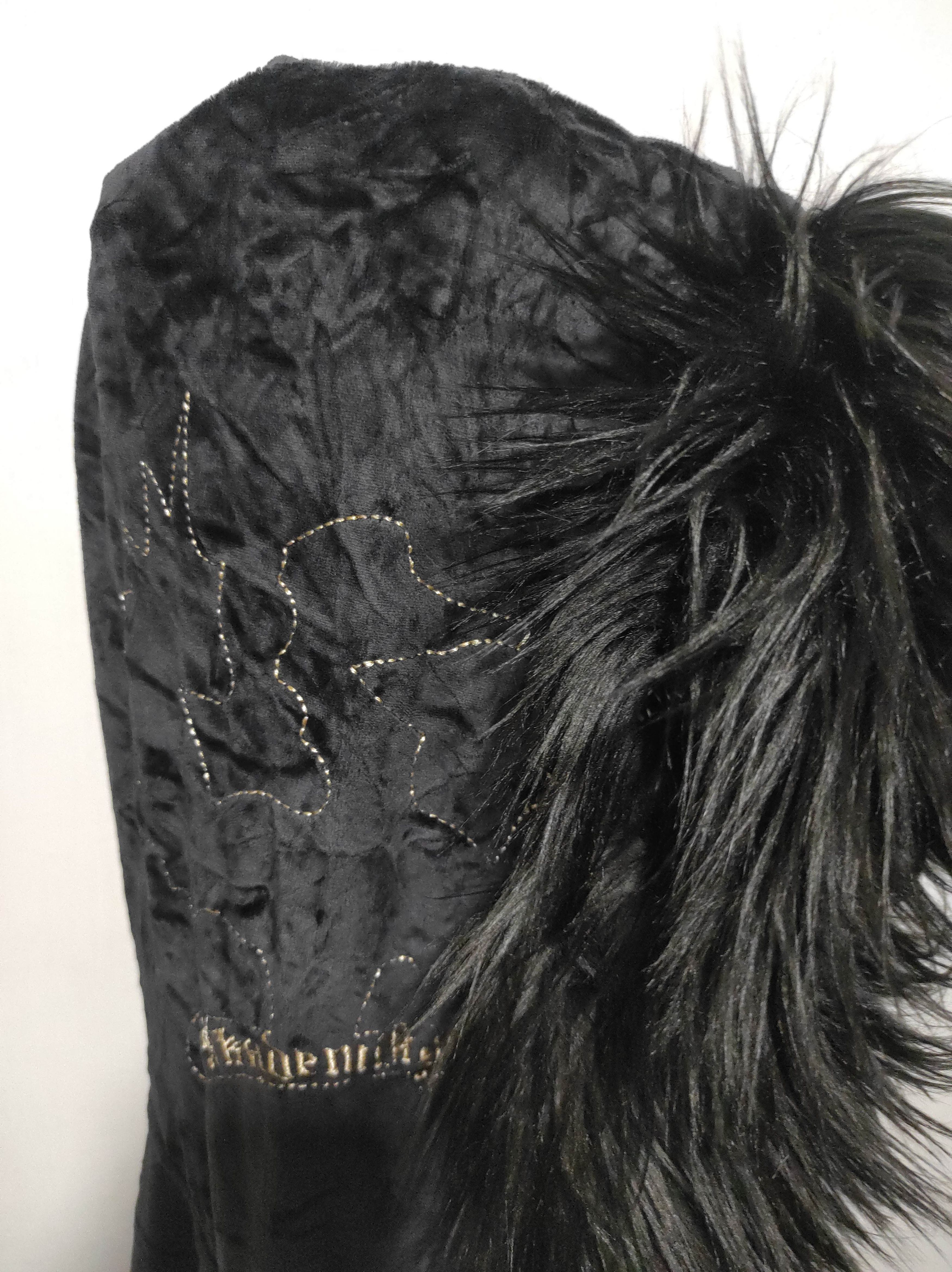 Hysteric Glamour Akademiks Stadium Division Velvet Fur Zip Hoodie Lgb style Size US XL / EU 56 / 4 - 16 Thumbnail