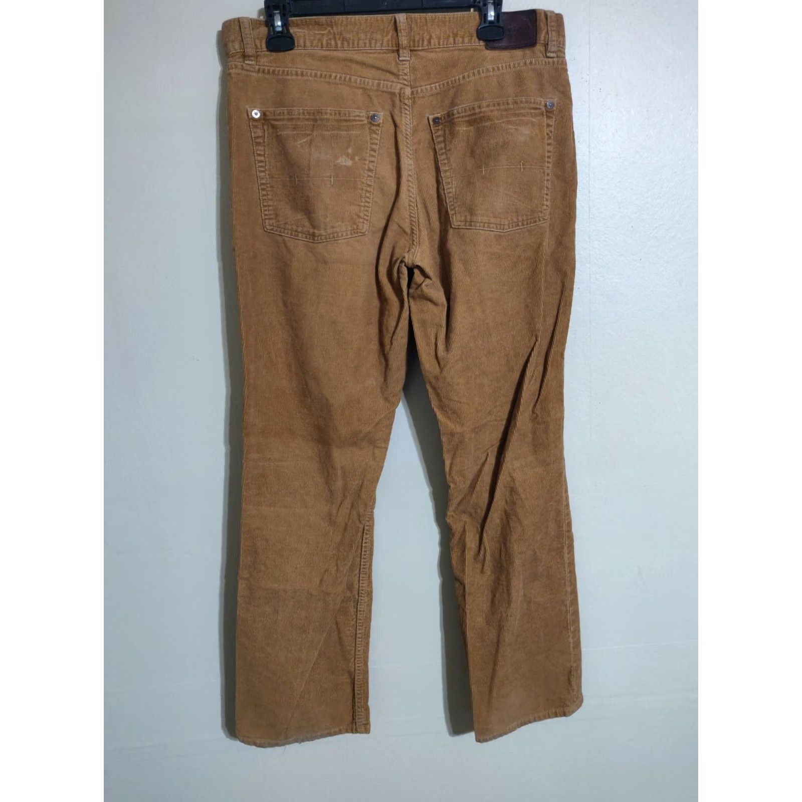 Polo Ralph Lauren Polo Ralph Lauren Tan Khaki Lightly Distressed Corduroy Casual Pants Mens 33x30 Beige Regular Straight Front Zip Pants Mens Leather? Size US XS / EU 42 / 0 - 3 Thumbnail