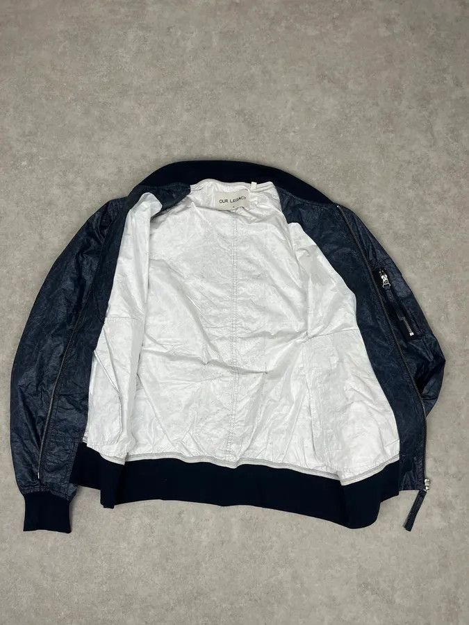 Our Legacy SS2015 Our Legacy Navy Tie Dye Bomber Jacket Size US M / EU 48-50 / 2 - 7 Thumbnail