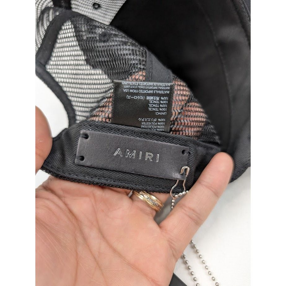 Amiri o1rshd1 Q:3 / Size: OS / Baseball Cap / Hat in Black/Rainbow Size ONE SIZE - 15 Thumbnail