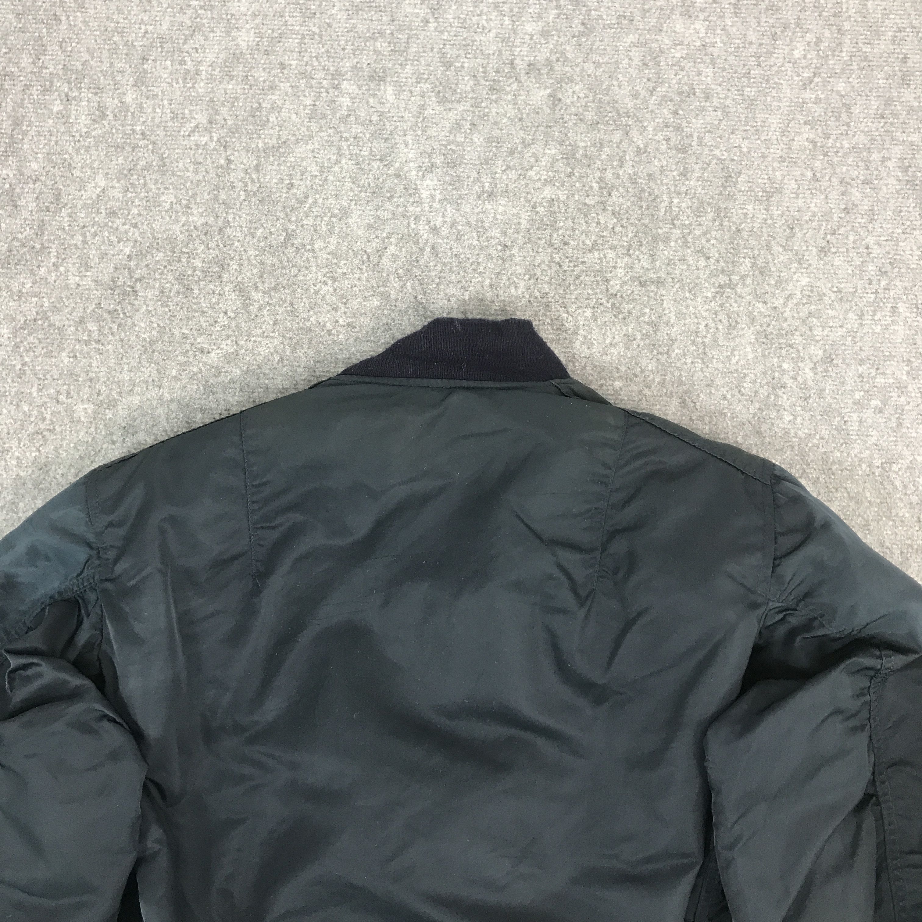 Alpha Industries VTG ALPHA INDUSTRIES NAVY BOMBER JACKET Size US XL / EU 56 / 4 - 4 Thumbnail